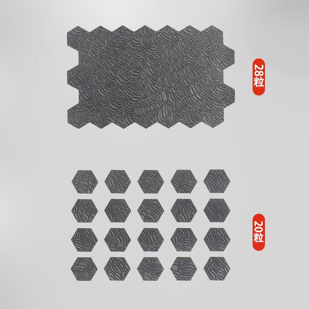 Universal DIY Full-Size Wavy Grip Tape For Gaming Controllers&MiceAnti-Slip Sweat-Absorbent Skin Compatible for GPW/Viper/F1/GPX
