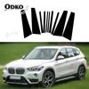10Pcs for BMW X1 F48 2016 2017 2018     Door Window Pillar Posts Trim Molding Cover Stickers Accessories