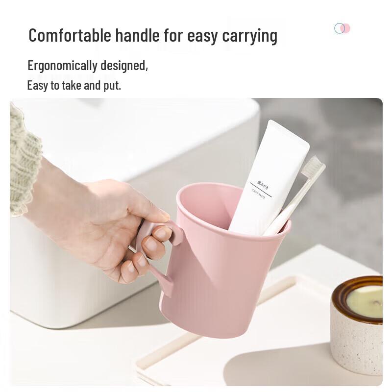 Camellia Portable Mouthwash and Toothbrush Cups
