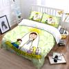 Whimsical Rainbow Forest Scene Bedding Duvet Cover Set Duvet Cover Pillowcases  (1*Duvet Cover 2*Pillowcases, without duvet insert)