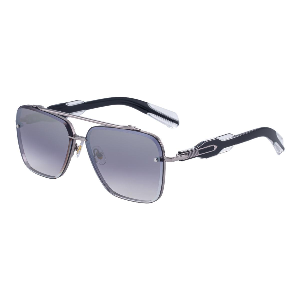 JYL TS Men s Retro Double-Bridge Square - Trendy Fashion Sunglasses CY-98374 c-1900 ucla золотой