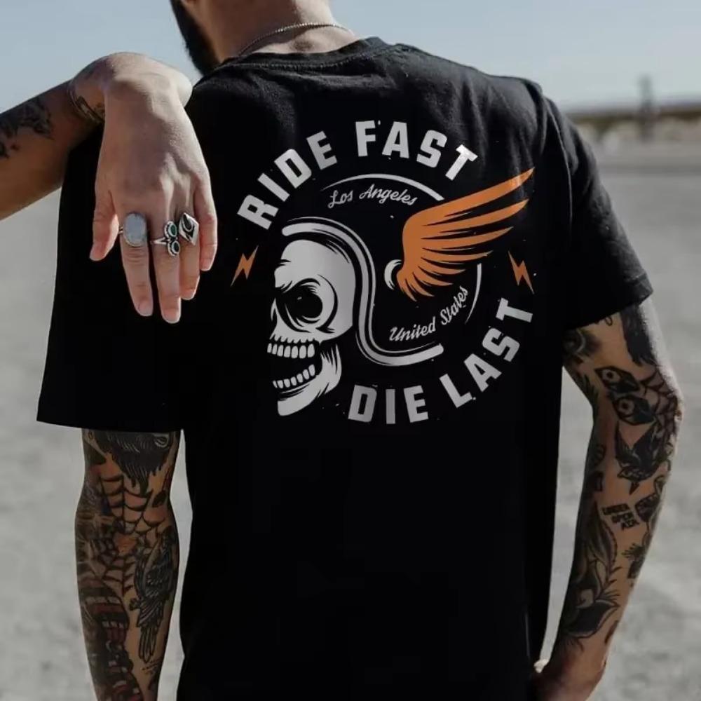 2024 Fallow Trendy Element Men's T-shirt Summer Shirt Tops Graphic Fallow Hipster Short-sleeve Tees Loose Fashion Men Clothing