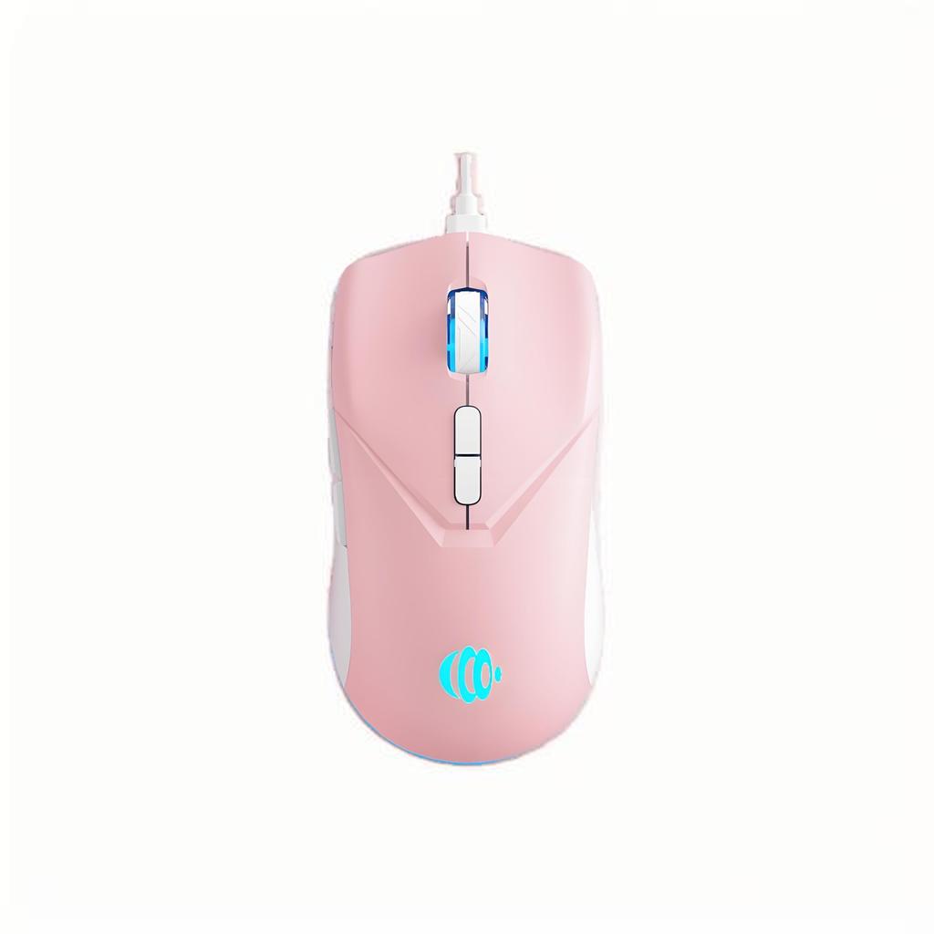 Wired Lightweight DPI Adjustment 7 Quiet Side Suitable for Use Mouse, 80g, 1200/1800/2400/3600 (4 Levels), Buttons, RGB, 1.5m Cable, Operation,