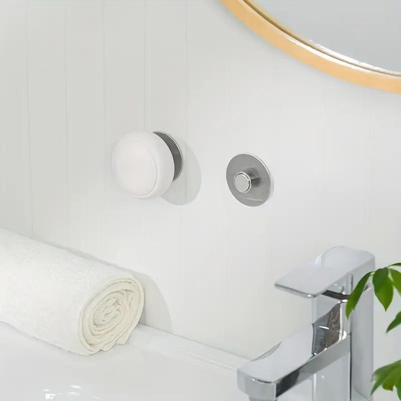 1PCS Stainless Steel Magnetic Soap Holder Container Bathroom Soap Holder Toilet Punch-free Soap Holder