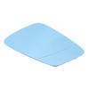 Heated Mirror Glass with Backing Plate Blue Exterior Side View Flat Mirror Glass Replacement for 525i 528i 530i 535d