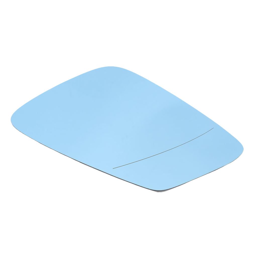 Heated Mirror Glass with Backing Plate Blue Exterior Side View Flat Mirror Glass Replacement for 525i 528i 530i 535d