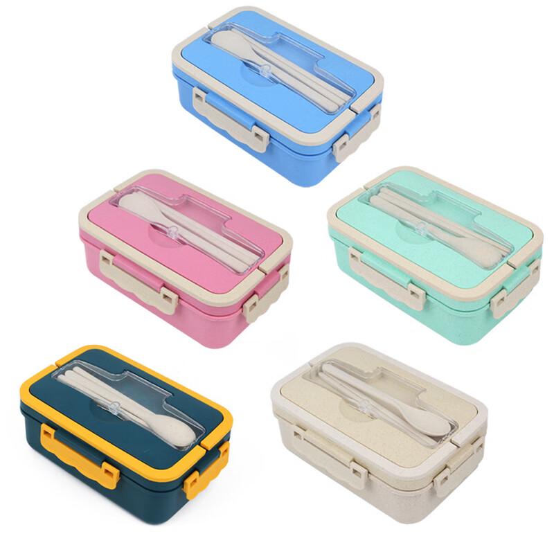 Ruhan Bento Lunch Box with Cutlery
