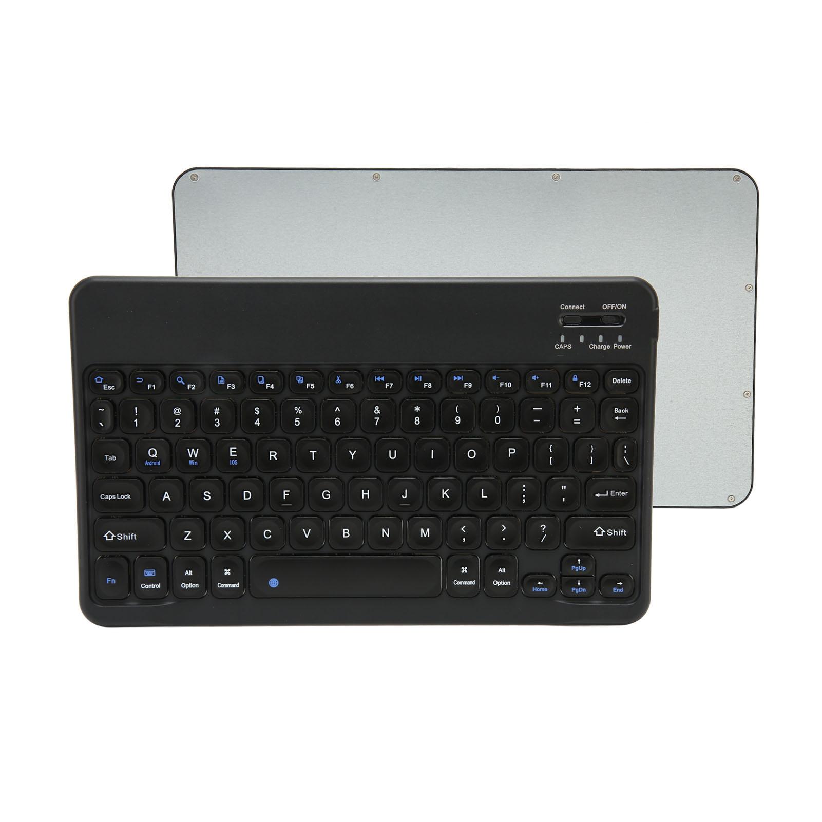 10in Wireless   Keyboard   Thin Stable Connection Quiet Waterproof Tablet Laptop Keyboard