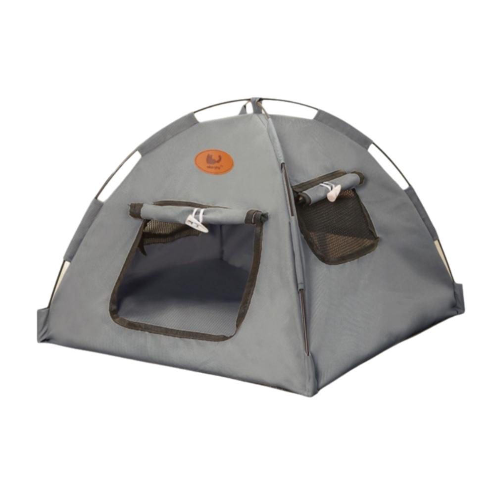 

Foldable Pet Cat Tent Closed Design Pet Kennel Portable Cat Sleep House Indoor Use L