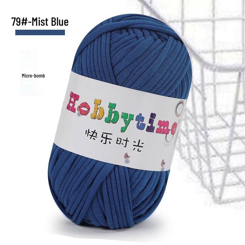 Cloth Strip Yarn DIY Crochet Kit: Handmade Bag, Knitting Material for Cushions, Carpets, and Dolls