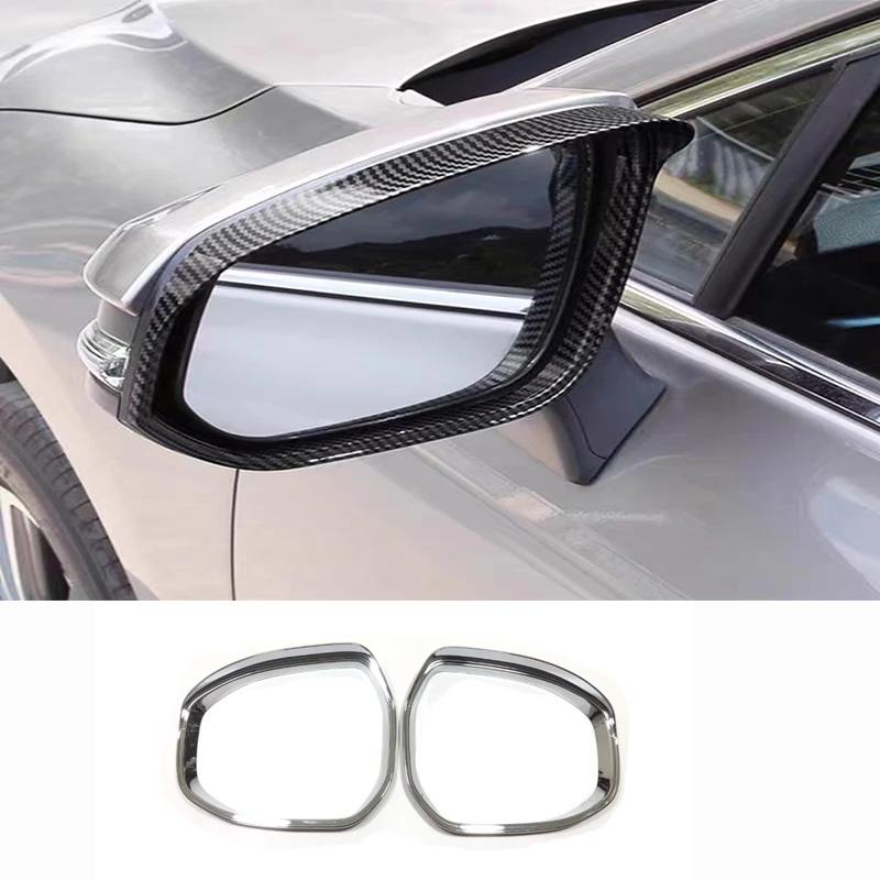 For Toyota Prius 60 Series PHEV 2024 Car Styling ABS chrome Side Rear View Mirror Cover Caps Shell Rain Frame Accessories