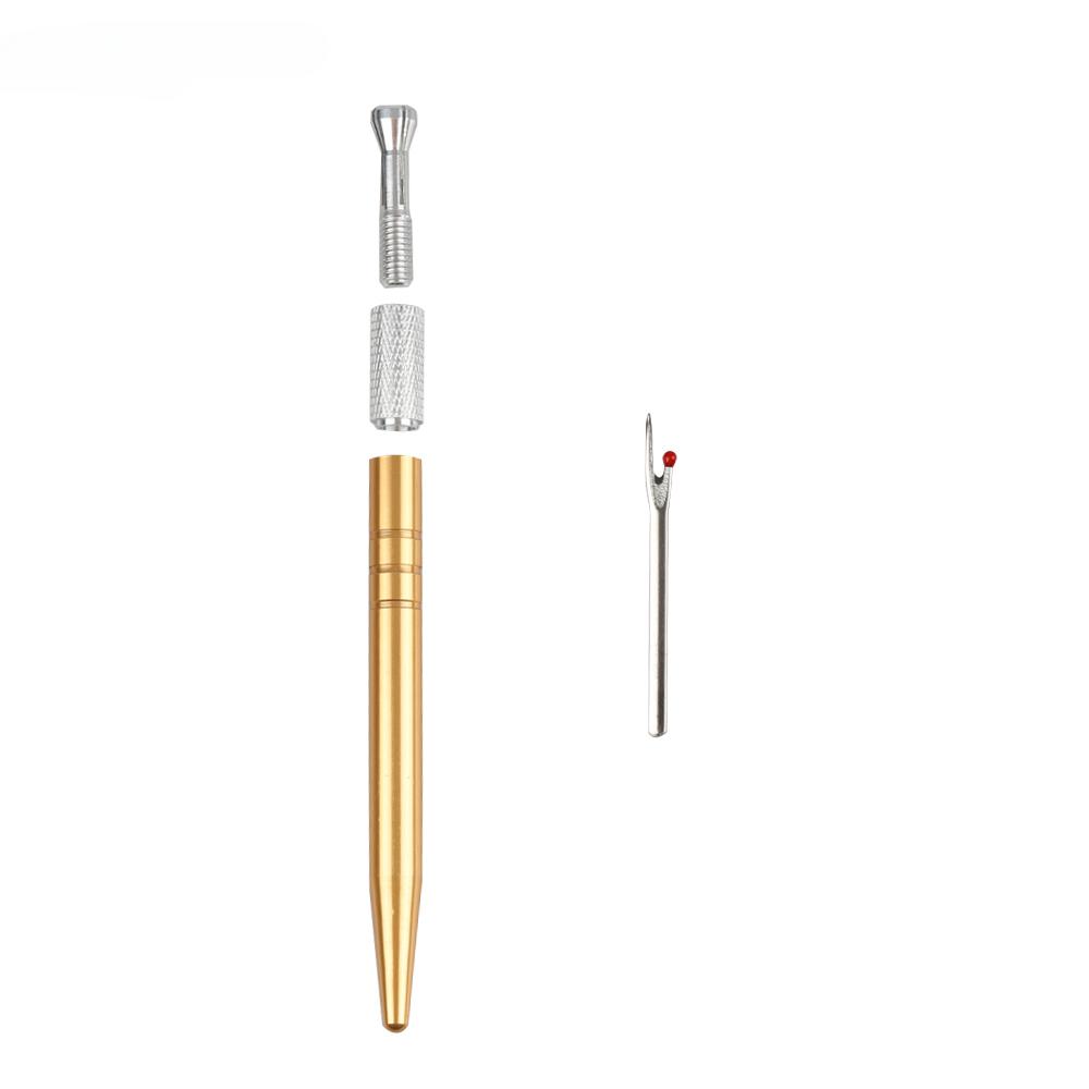 Weft Application Kits Hair Extension Pliers Kits with Pulling Loop Tool Weaving Thread Needle