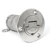 ZMFJH 45/90Degree Deck Filler Caps for Marine Boat 38mm 50mm 316 Stainless Steel Deck Filler Key Cap GAS DIESEL FUEL WASTE WATER