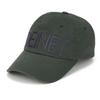 DEINET DEINET BIG LOGO CAP IN CHARCOAL