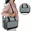 1PC Projector Carrying Case 34.6*27*8cm For-VIEWSONIC Projector Carrying Case Bag With Accessories Storage Pockets Tools Bags