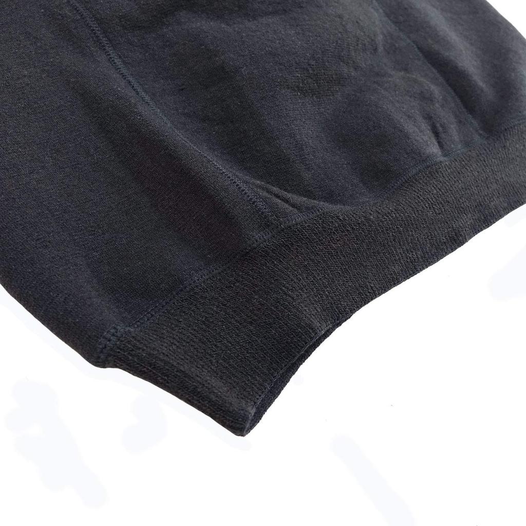 Masanori Muraoka collaboration 3D crew neck long sleeve M slightly for cold cold cold weather far deodorizing [Mochihada] shirt, black, size, thick,