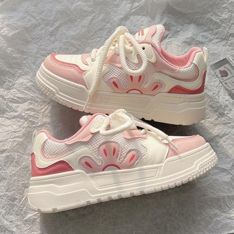 Fashion Women Casual Flats Autumn New Fashion Breathable Platform Sneakers Comfortable Height Increase Outdoor Non Slip Vulcanized Shoes