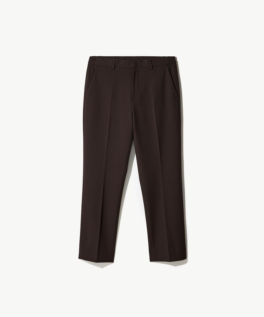 STCO Fleece-Lined Pants_Brown (Straight Fit)_Spaxa03Csh