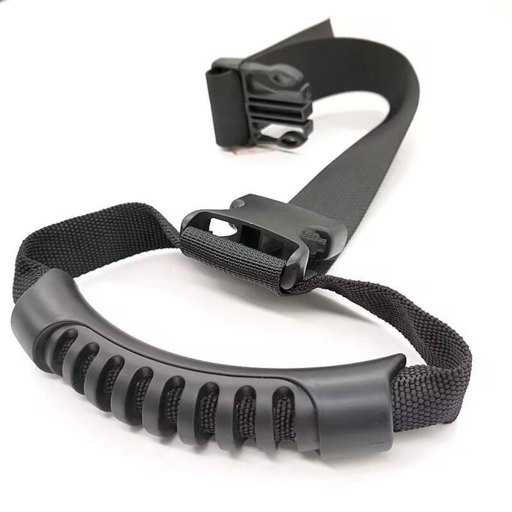 Adjustable Safety Support Handle Nylon Strap Vehicle Auxiliary Handle Ring  Elderly Assistance