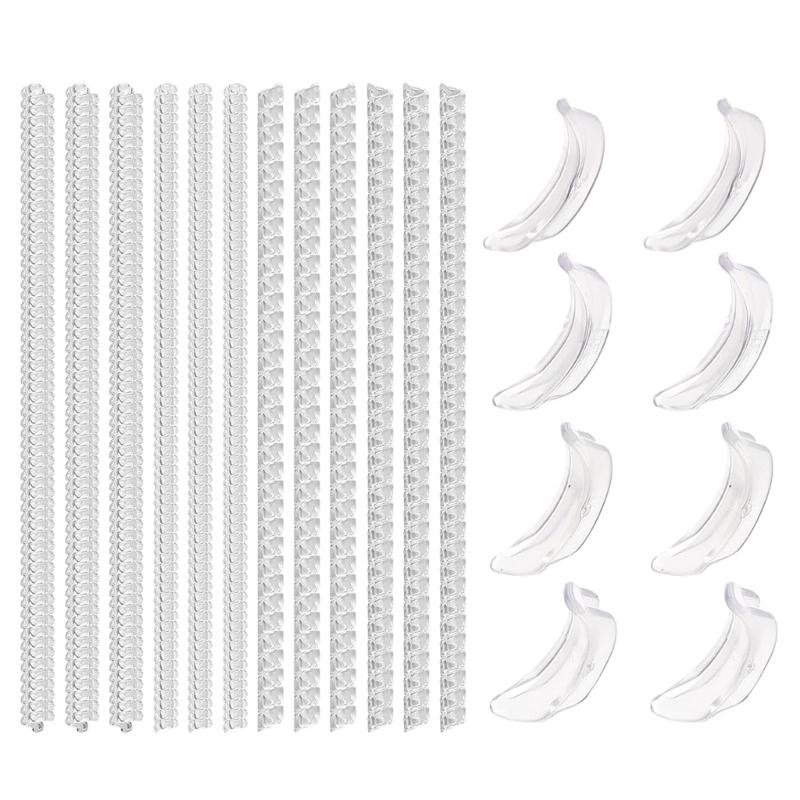 12/20 Silicone Invisible Clear Rings Size Adjuster Tighten Reducer Jewelry Silicone Cushions for Adjustable Size Comfort