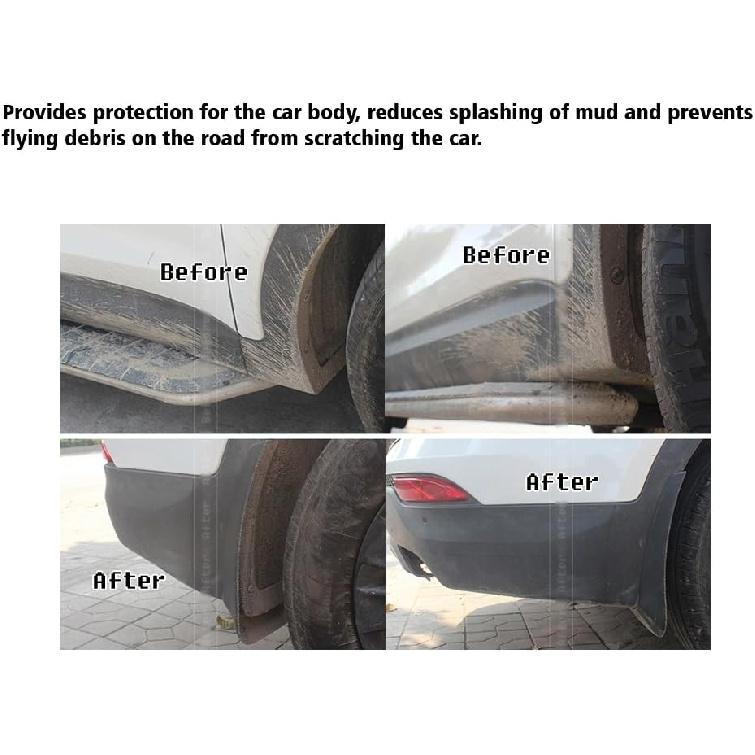 4Pcs Car Mud Flaps Splash Guards Fender Mudguard Compatible with Chevrolet Malibu 2016-2023 – Durable Protection for Your Vehicle