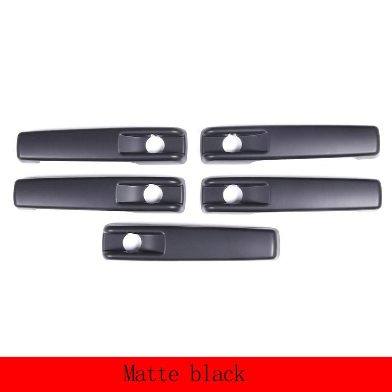 5 Pcs ABS Auto Outer Door Handle Cover For Mercedes Benz G Class W463 W464 W465 G65 G55 G63 G500 G550 G350 2004-2025