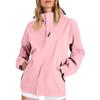 Women's Solid Color Long Sleeved Hooded Outdoor Suit Windproof And Waterproof Thin Jacket  Ehplore