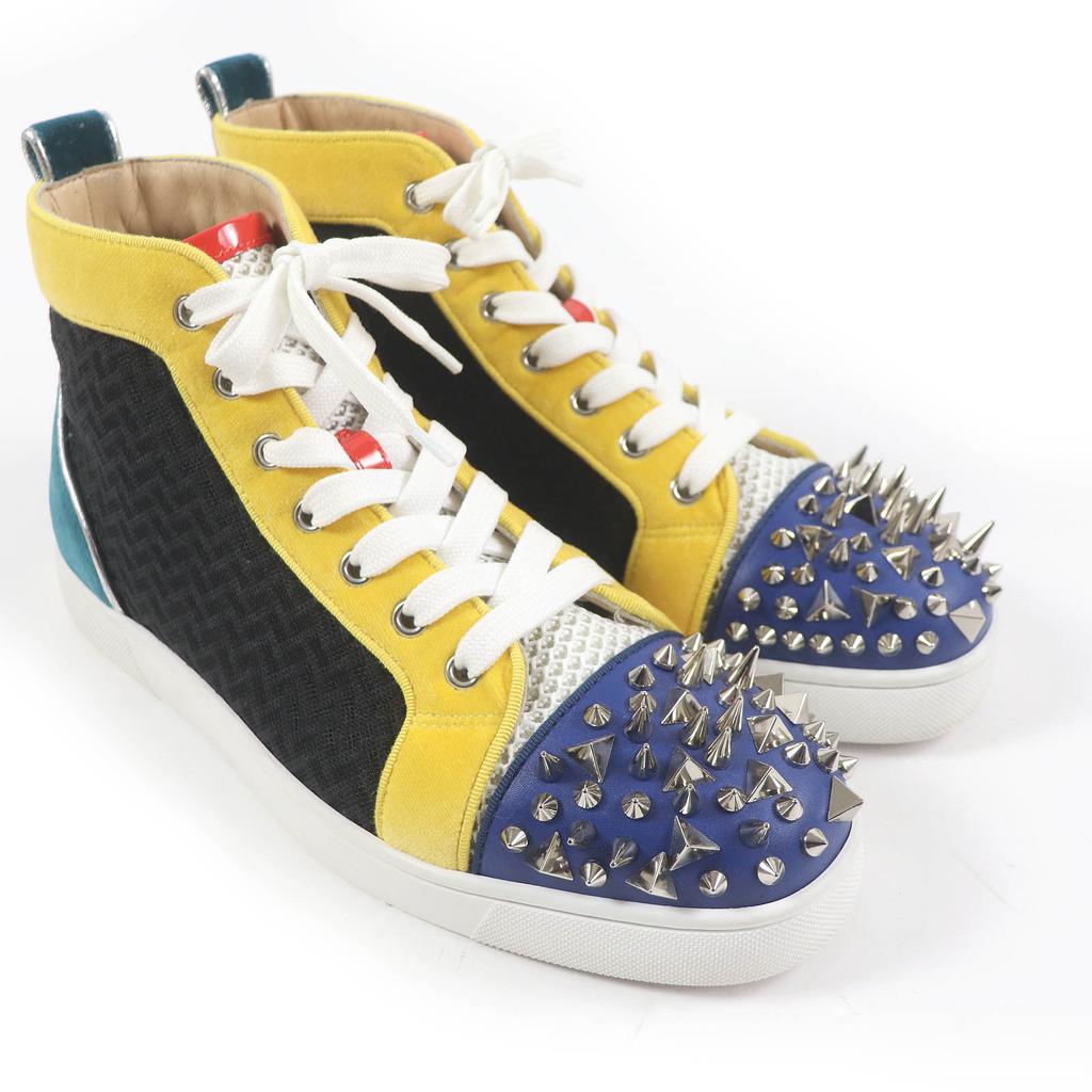 Excellent Christian Louboutin High cut sneakers LOU PIK PIK ORLATO FLAT 40.5 Used