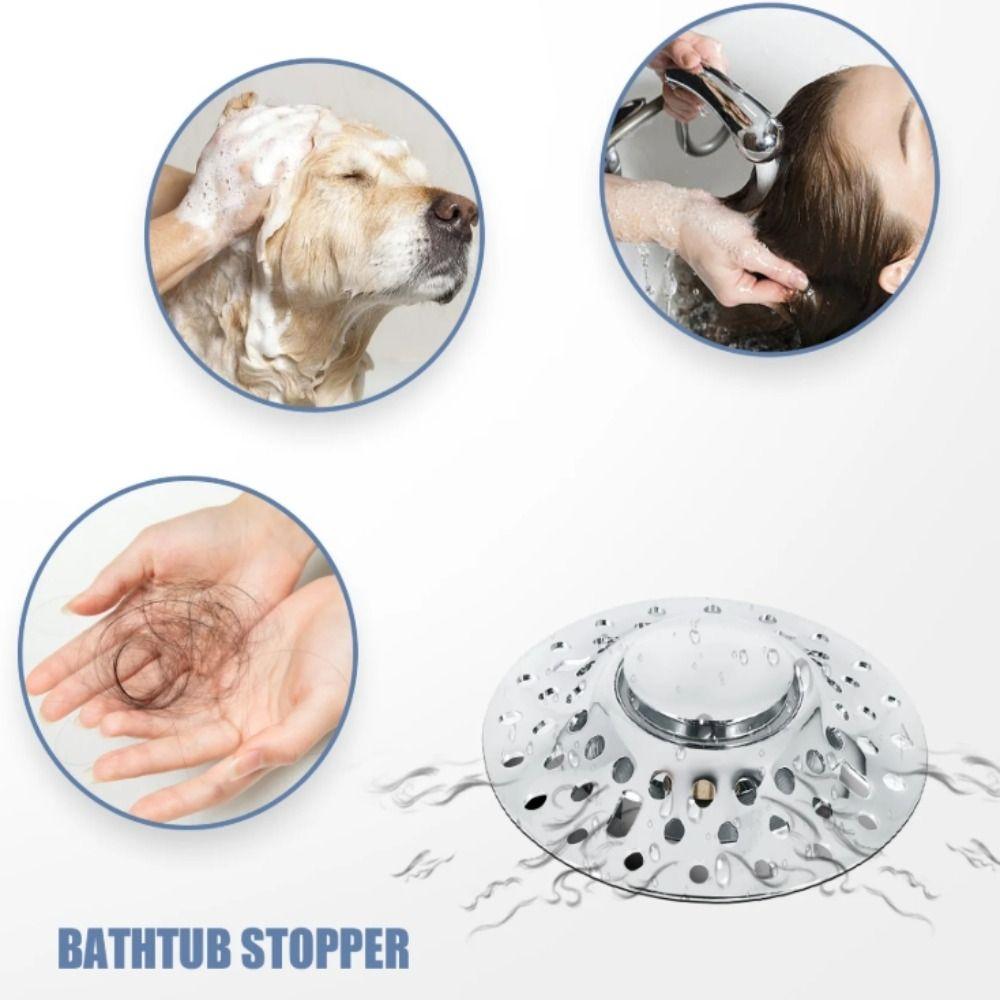 Leak-proof Design Detachable Drain Stoppers Quick Water Flow Drain Stoppers  Shower Drains