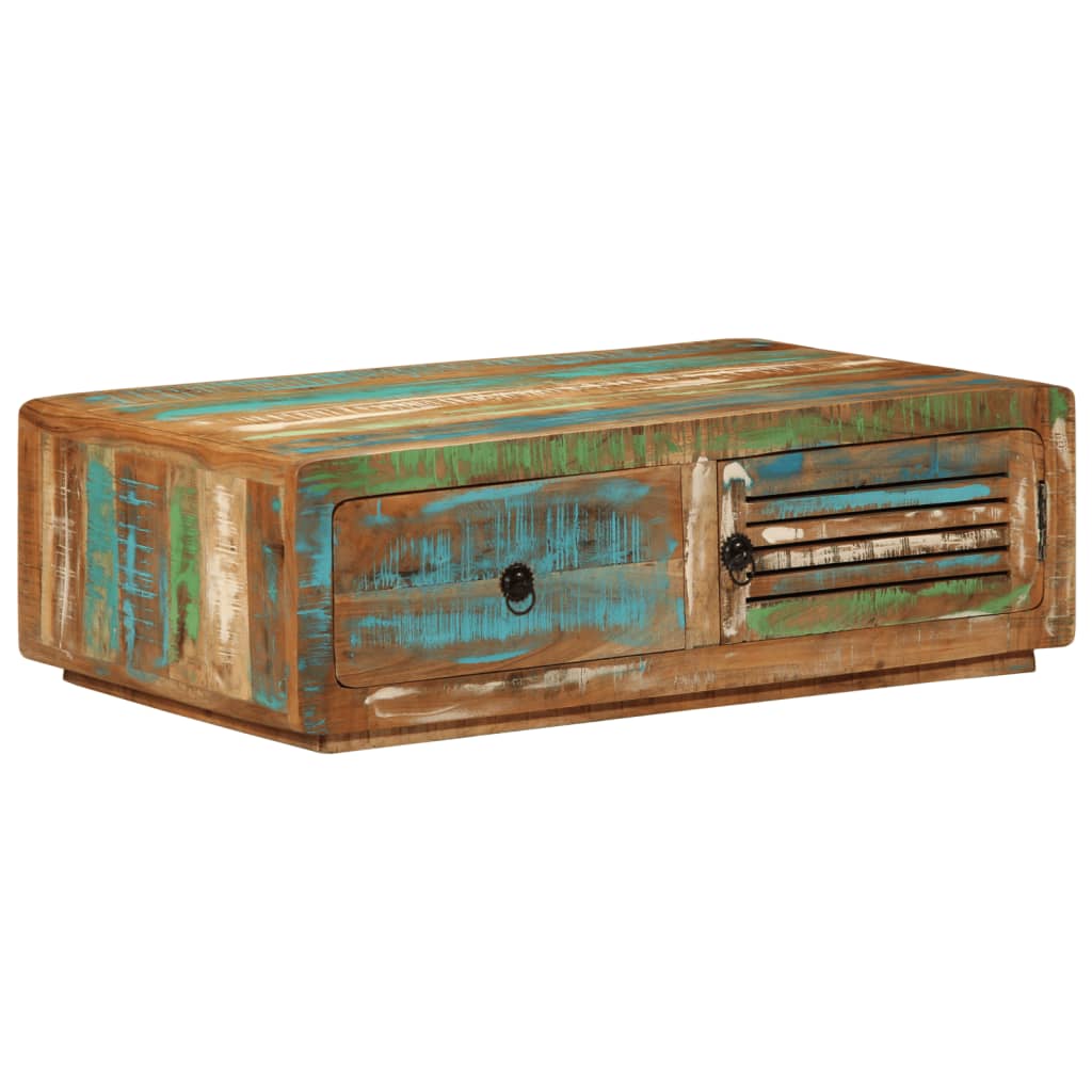 Coffee Table 89 x 55 x 29 cm Solid Reclaimed Wood
