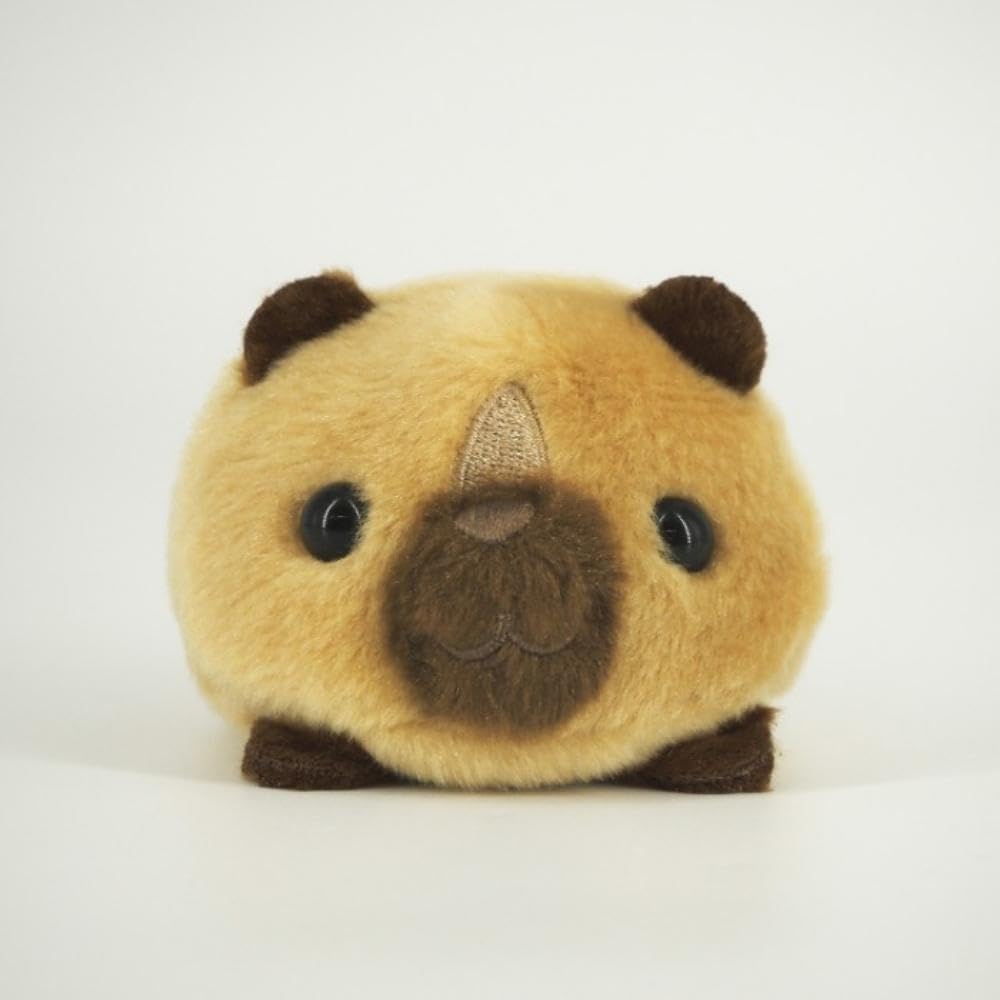 Sanei Boeki Norun Kapibara W7 X D10 X H5.5cm Plush Toy