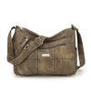 Mittelalterliche Muttertasche Damen Große Kapazität Schultertasche PU Umhängetasche