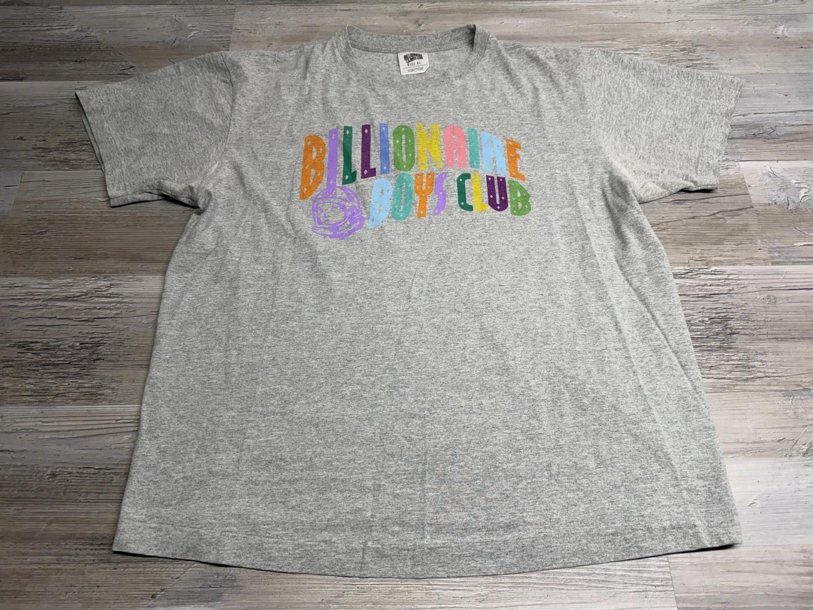 

Vintage BBC Billionaire Boys Club T-Shirt Y2K Single Stitch Spell Out Logo Sz XL XL