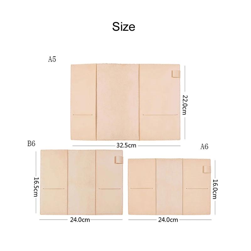 

Записная книжка Fromthenon из натуральной кожи растительного дубления для планировщика HO-BO, винтажные канцелярские принадлежности для офиса и школы B6 H186XW241