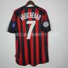 Wholesale sports outdoor retro series AC Milan jersey No. 22 Kaka No. 80 Ronaldinho same football jersey short sleeves