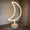 Heart-Shaped LED Neon Desk Lamp for Romantic Bedroom Decor