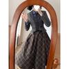 Winter Japanese Lolita Design Jacket with Heavy Embroidery - Retro Princess Dress Style
