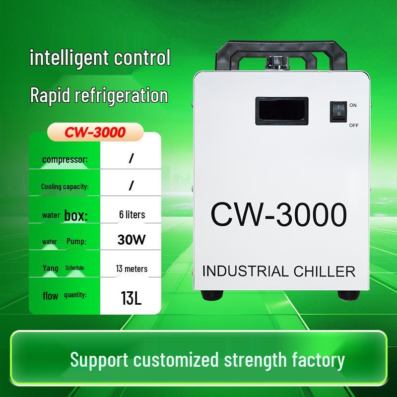 Air-Cooled Fiber Laser Chiller for Industrial Cutting and Injection Mold Cooling