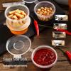 Disposable Sauce & Condiment Containers with Lids