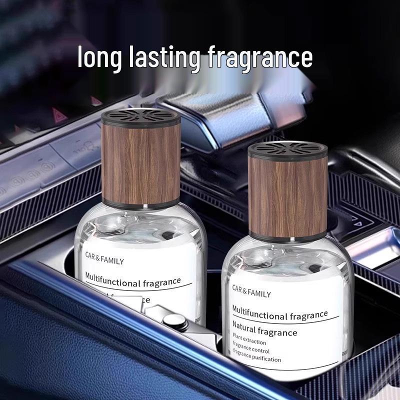 Set of 2 Car Aromatherapy Bottles - New, Long-Lasting High-End Fragrance with 0.01 Shipping for Newcomers