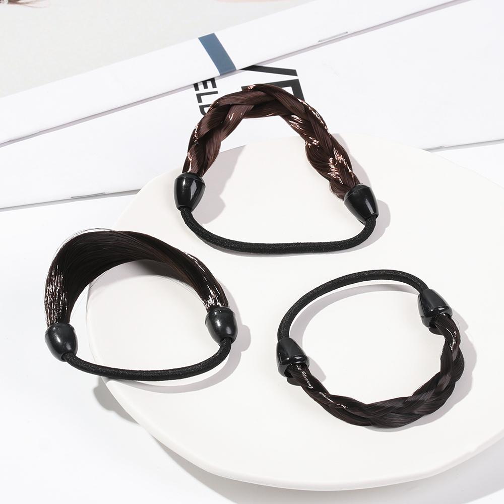 High Quality Multicolor Wig Elastic Band Headwear Head Rope Hair Ring