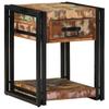 Nightstand Set 2 Pcs 40 X 40 X 50 Cm Solid Reclaimed Wood