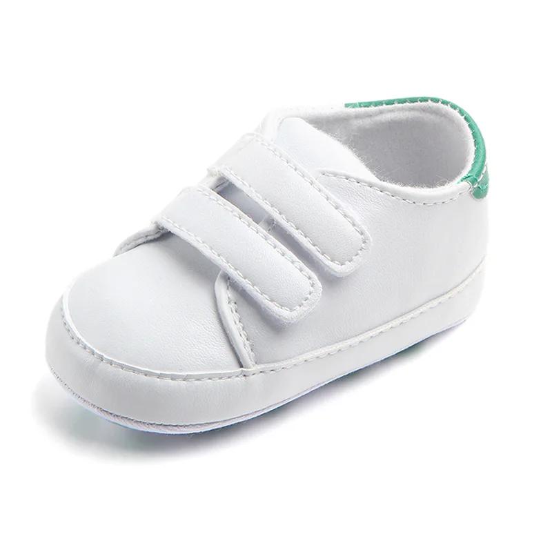 Babyschuhe Jungen Neugeborene Kleinkinder Lässig Bequeme Baumwollsohle Rutschfeste PU Leder Lauflernschuhe Krabbelbett Mokassins