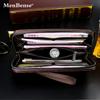 Schoolbag Plaid New Men's Zipper Clutch Bag Long Casual, Large Capacity Men's Wallet Wallet