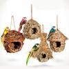 Vogelnest Naturstroh Gewebter Eierkäfig Outdoor Garten Dekoratives Hängehaus Kleines Nest