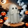 Cute and Mischievous Middle Finger Ghost Decoration Resin Statue, Party Scene Desktop Decoration Gift Small Statue for Friends