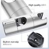 Adjustable Shower Head Holder for 19 To 25mm Slide Bar Slider Clamp Rail Shower Head Bracket for Bathroom