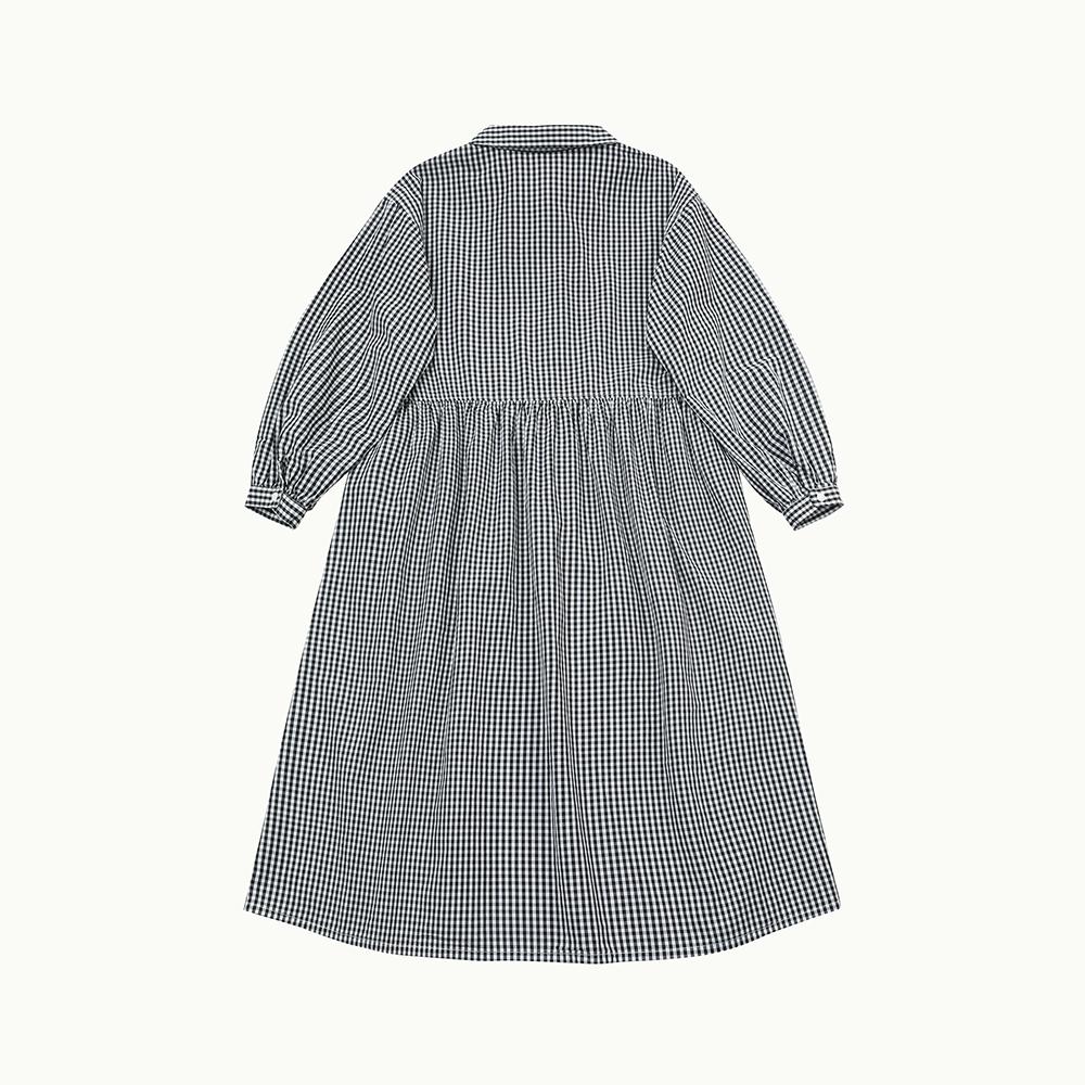 Chikita Pullover Dress (Check) Black 241202Cbk