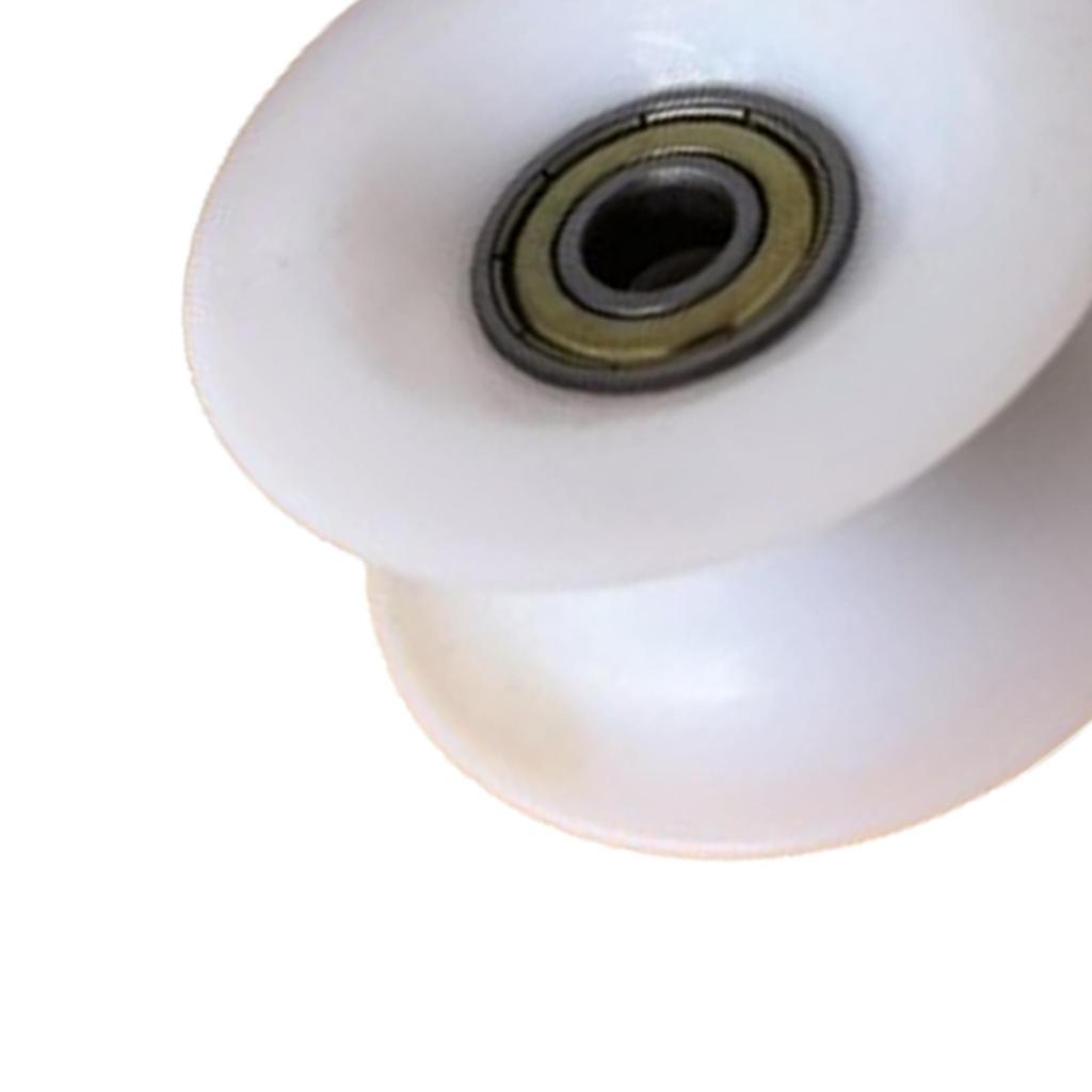Rowing Machine Bearing Wheel Heavy Duty Gym Equipment Wheels Replacement Pulley for Fitness Exercise Strength Training Home Gym