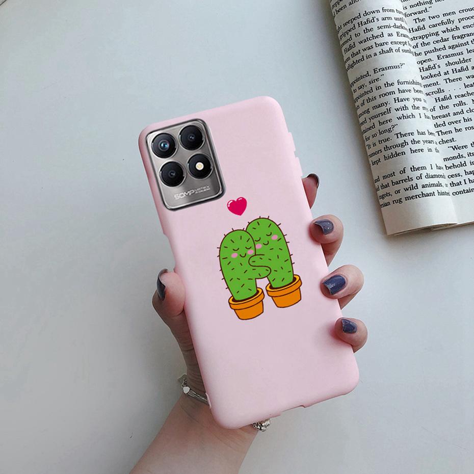 For Realme Narzo 50 Case RMX3286 Cute Painted Soft Silicone Back Cover for OPPO Realme Narzo 50 Phone Case Bumper Narzo50 Coque